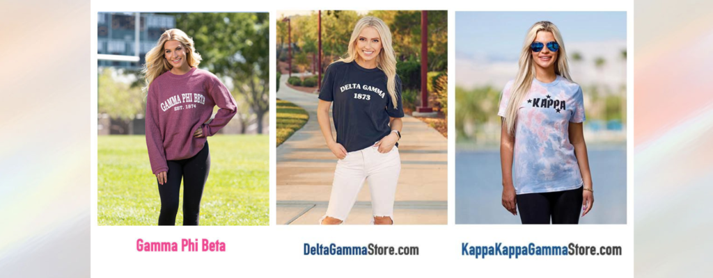 sorority specialities home page